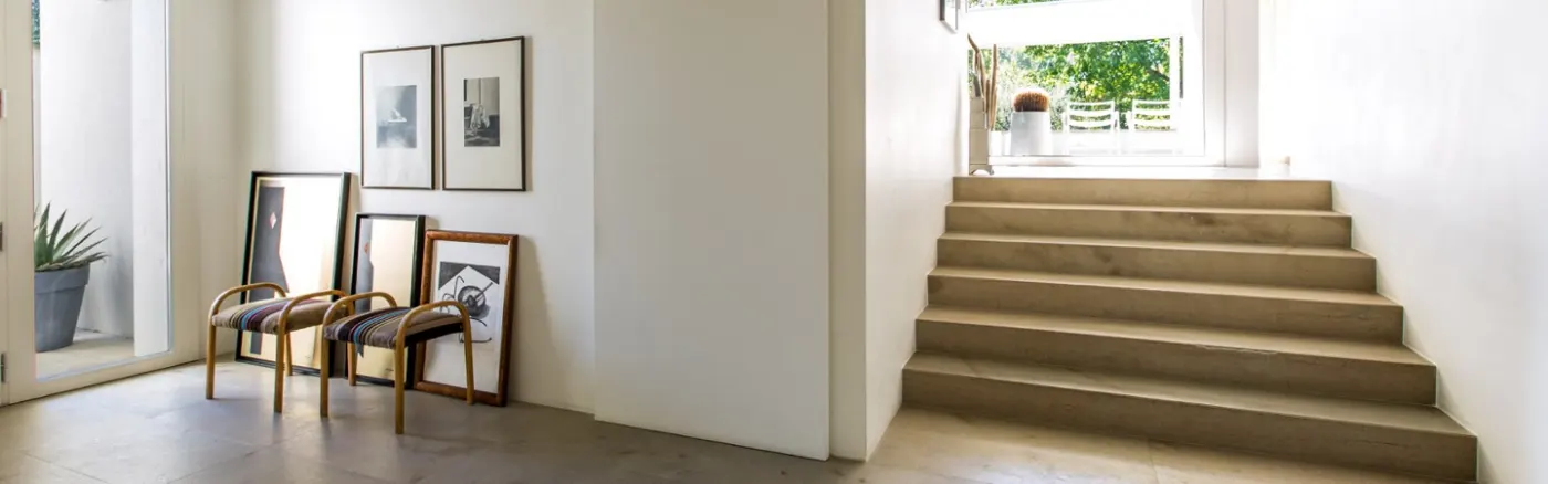 Ingresso con scala dopo l’home staging